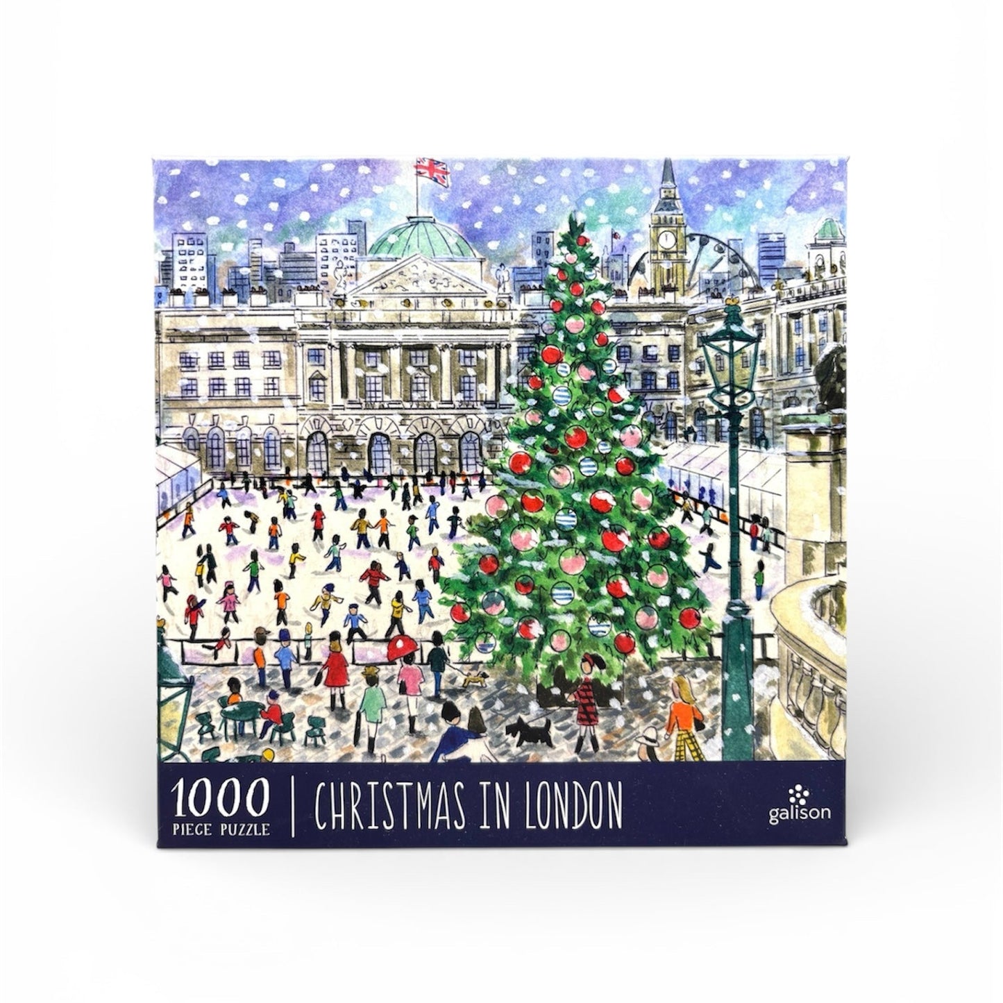 Galison Christmas in London 1000 Piece Puzzle