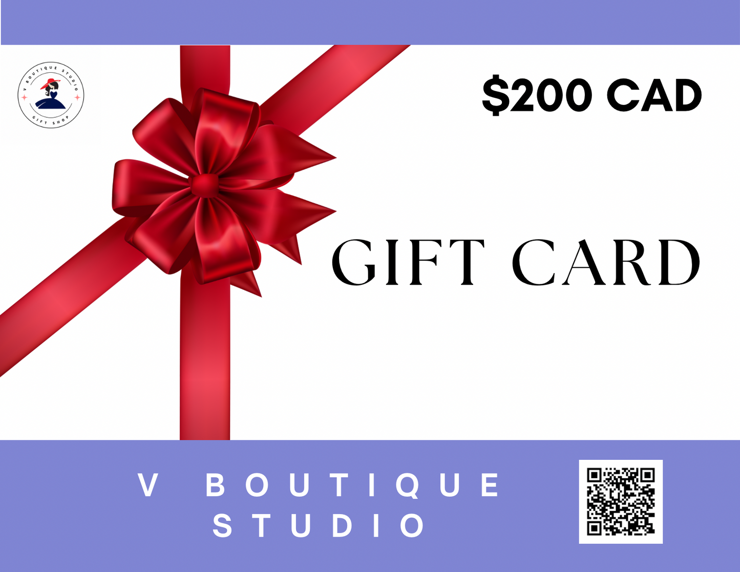 Gift Cards V Boutique Studio
