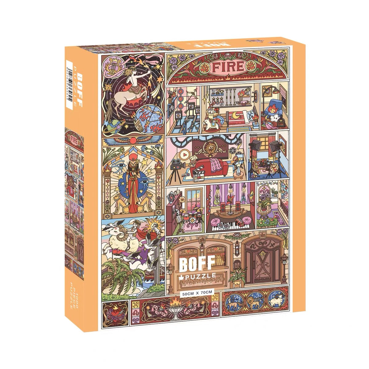 BOFF Fire Apartment – Zodiac Apartment 1000 Piece Jigsaw Puzzle BOFF