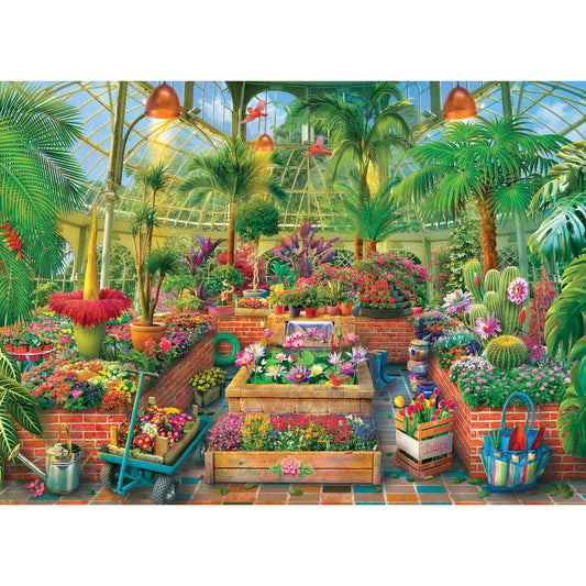 Greenhouse Garden 1000 Piece Puzzle