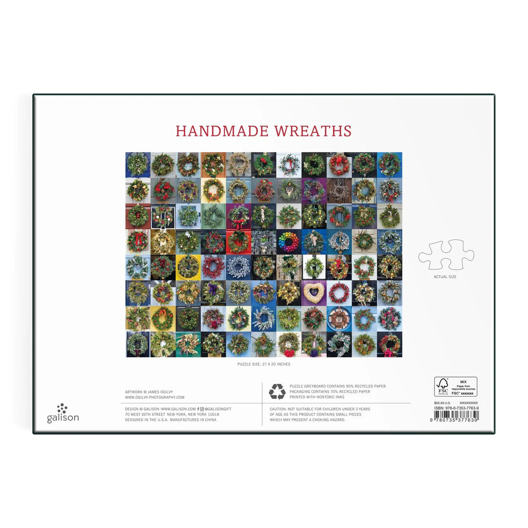Handmade Wreaths 1000 Piece Puzzle