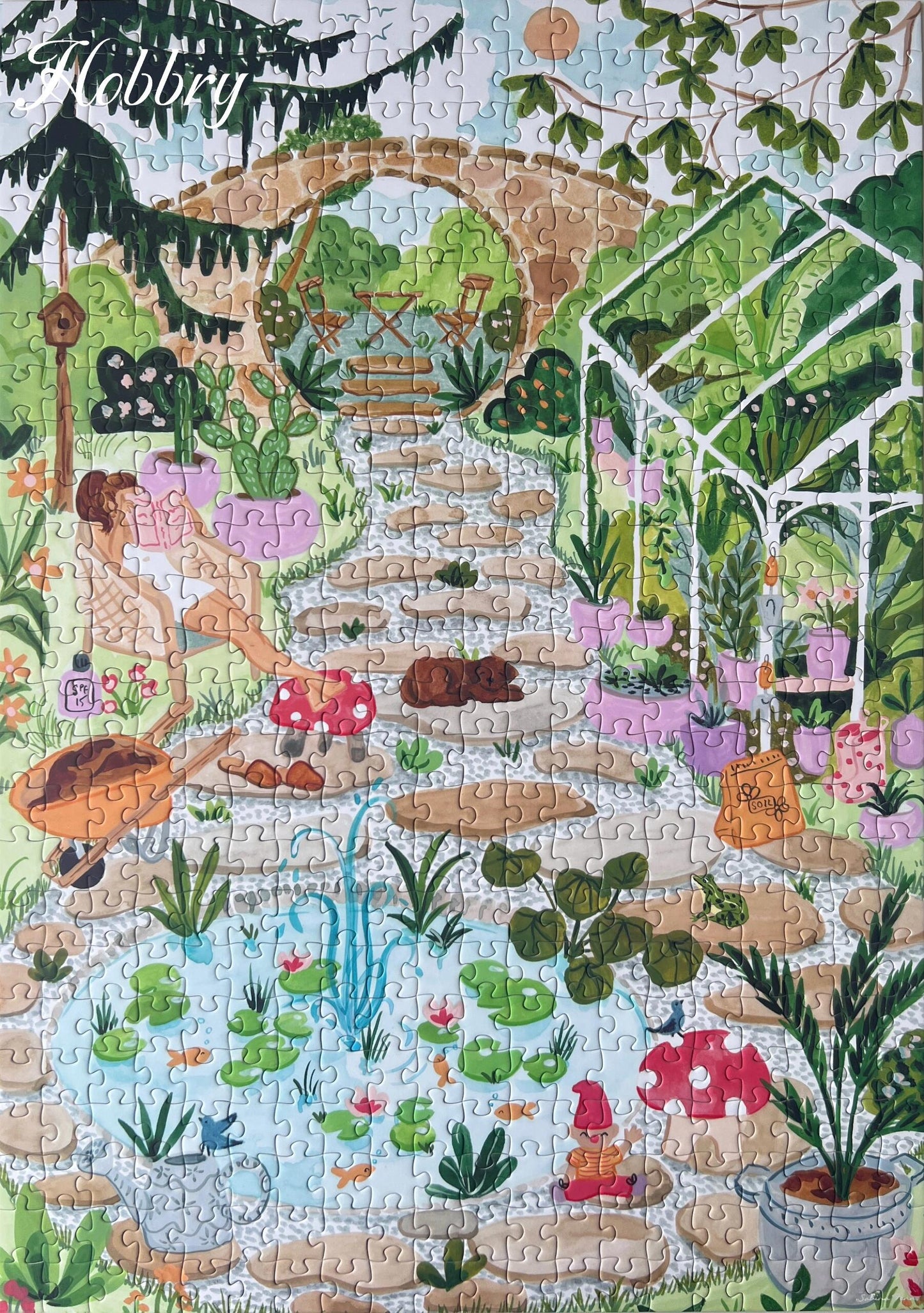 Hobbry Secret Garden 500 Piece Jigsaw Puzzle