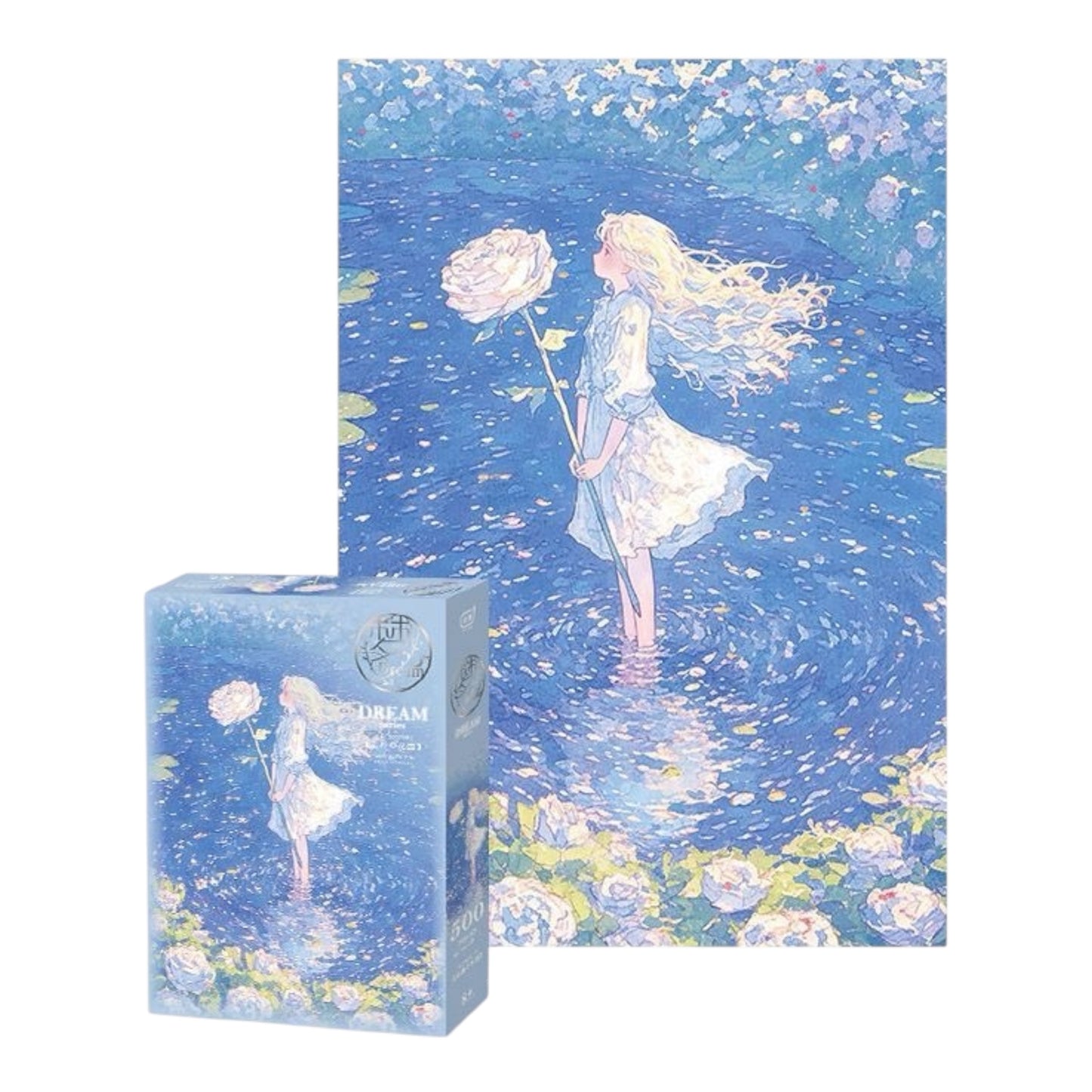 Garden of Love 500 Piece Jigsaw Puzzle Gubu
