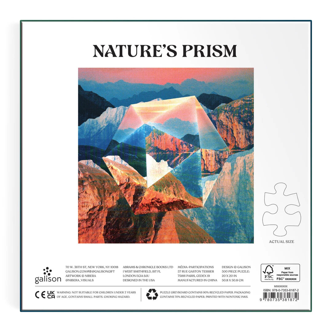 Nature's Prism 500 Piece Puzzle