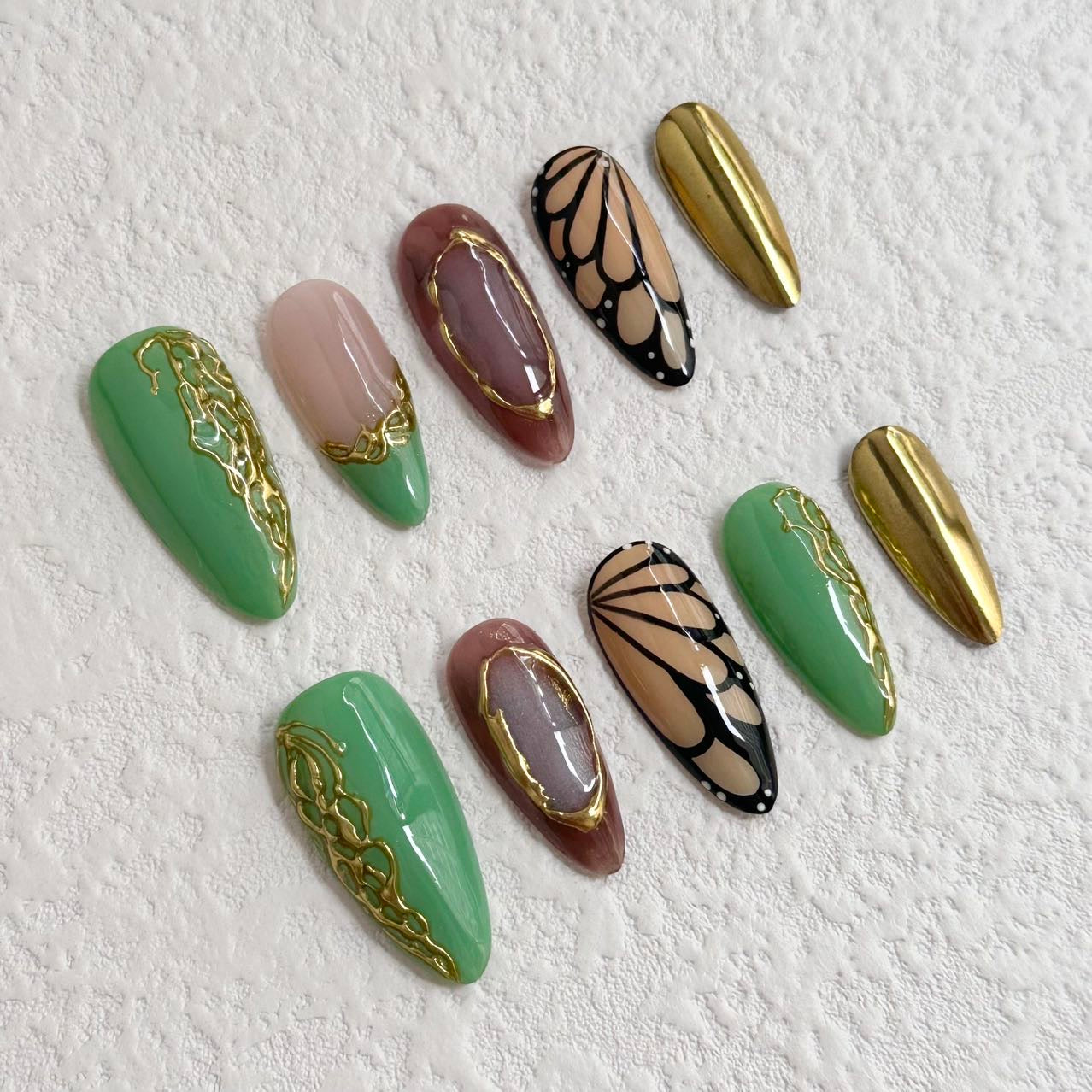Nature's Embrace Press-on Nails