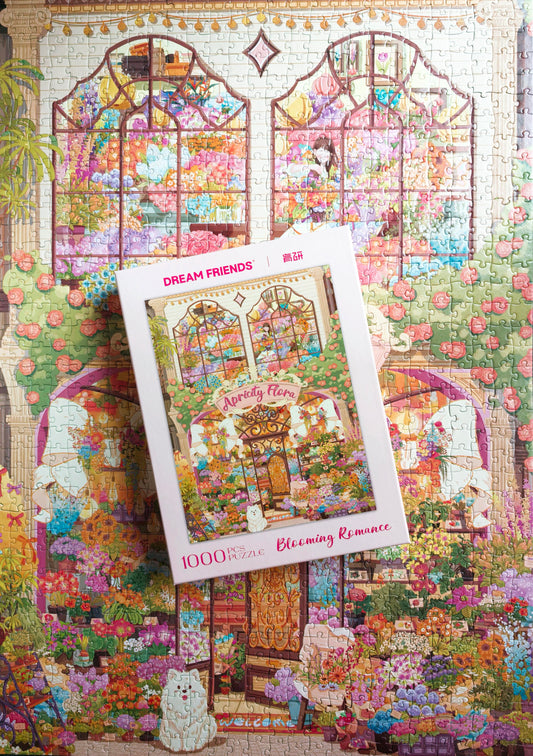 Blooming Romance 1000 Piece Puzzle