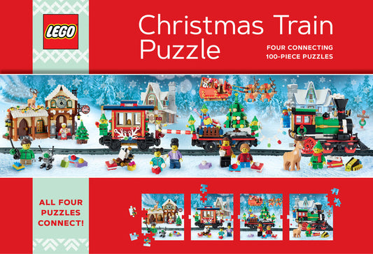 LEGO Christmas Train 100 Piece Puzzle