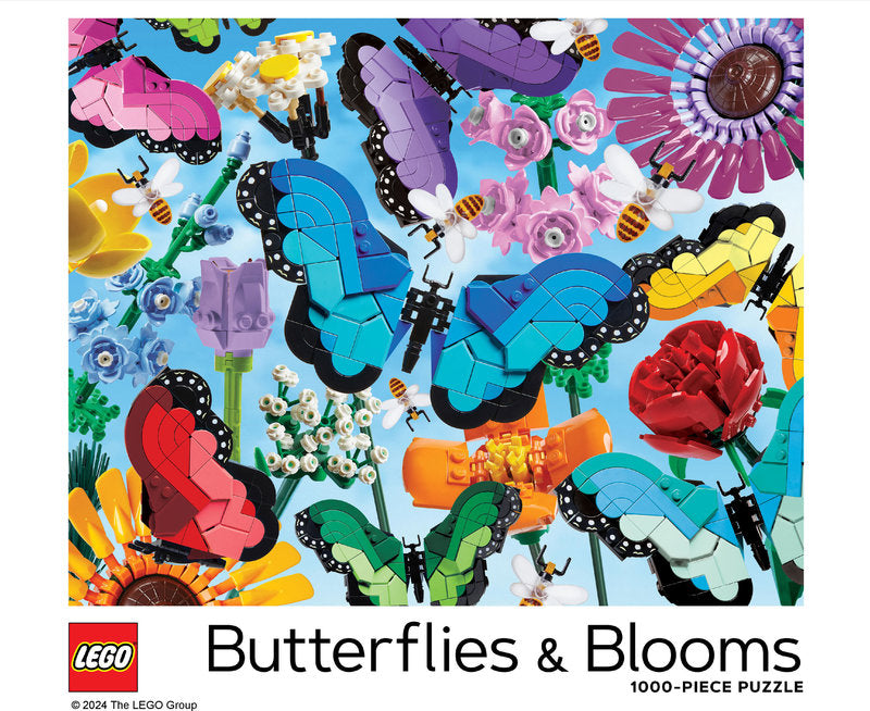 LEGO Butterflies & Blooms 1000 Piece Puzzle
