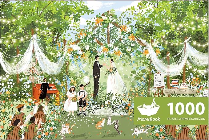 Forest Wedding 1000 Piece Jigsaw Puzzle