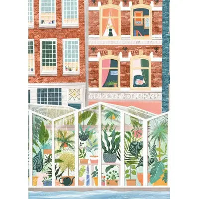 Amsterdam Flower Market 1000 Piece Puzzle