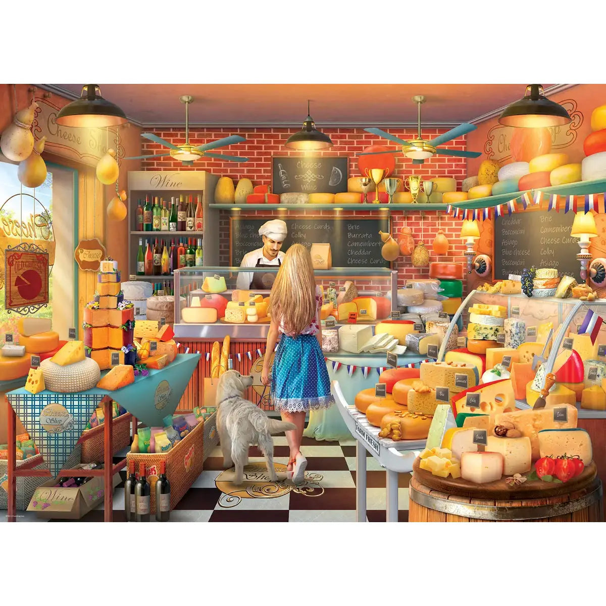 Cheese Store 1000 Piece Puzzle