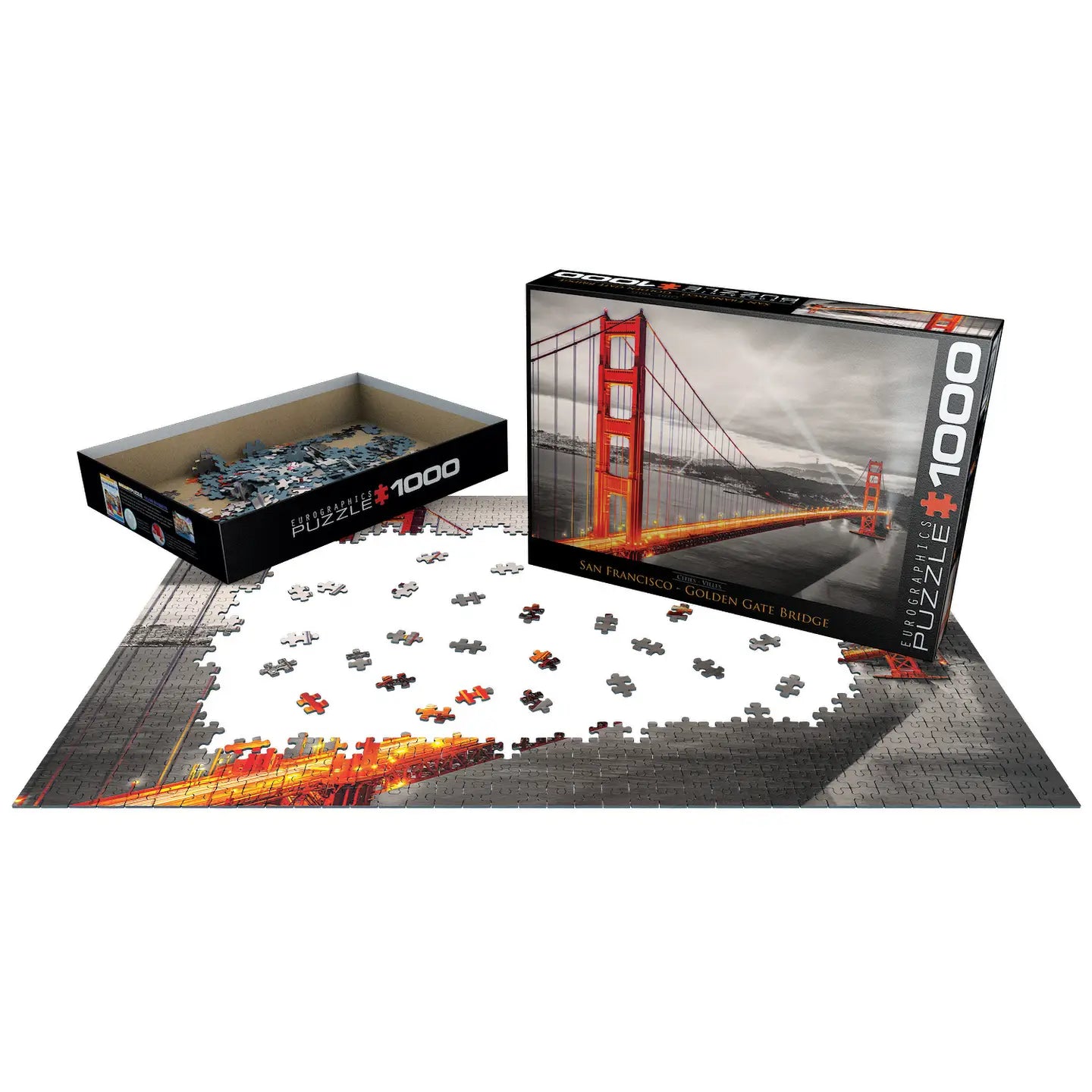 San Francisco Golden Gate Bridge
1000 Piece Puzzle