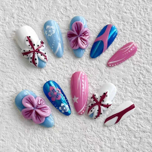 Blue Sky Romantic Blossoms