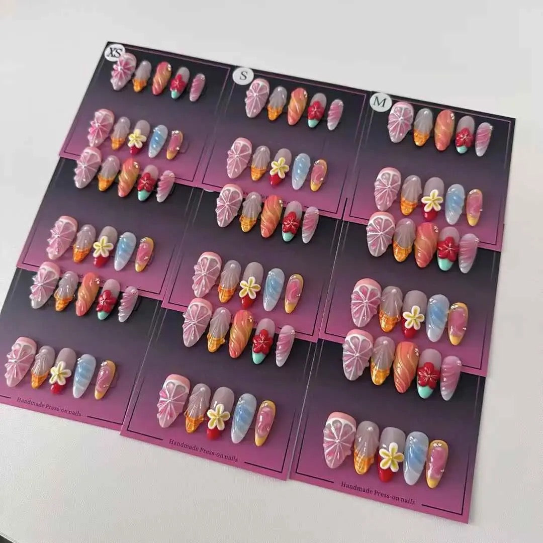 Citrus Dream Press-on Nails