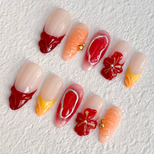 Sculpted Beauty Press-on Nails