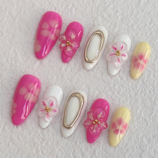 Floral Fantasy Press-on Nails