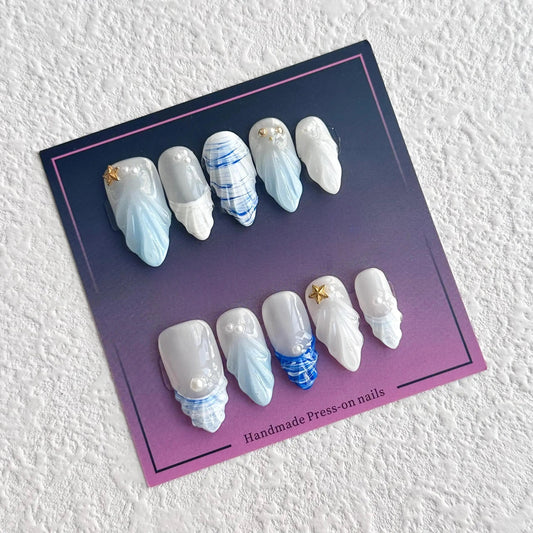 Starry Ocean Dream Press-on Nails