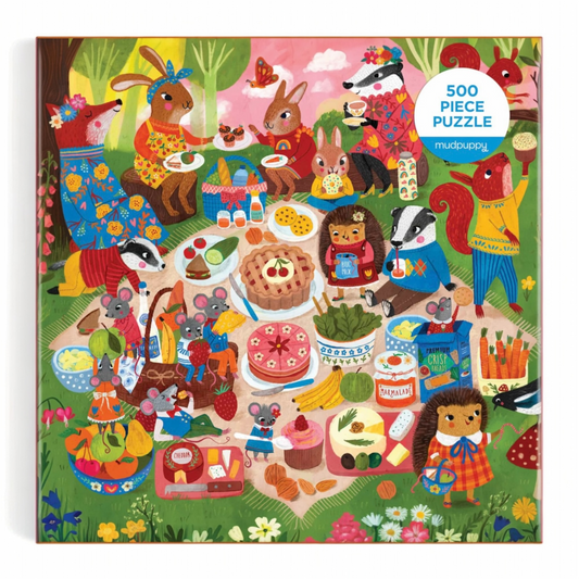 Woodland Picnic 500 Piece Family Puzzle