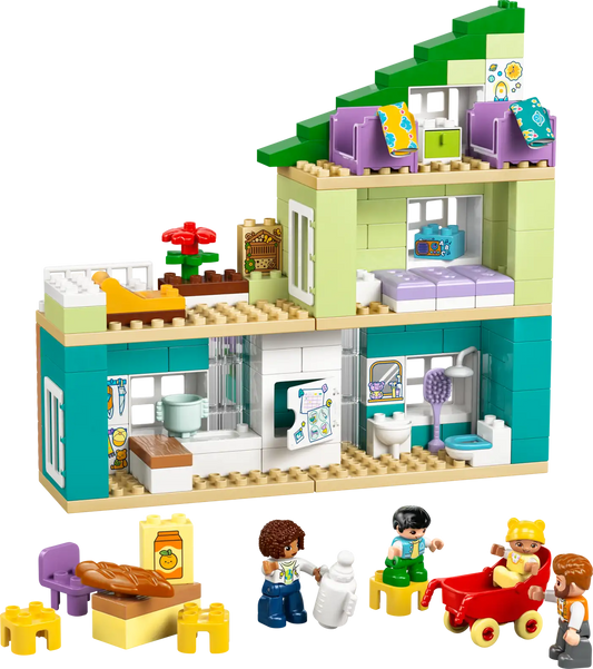 LEGO DUPLO® 3 in 1 Modern Family House with Figures 10470