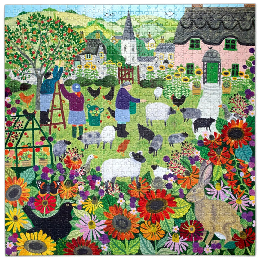 Village Orchard 1000 Piece Puzzle