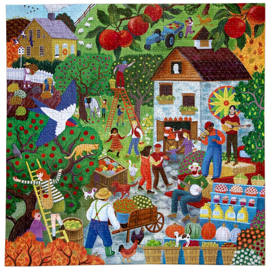 Fall Apple Picking 1000 Piece Puzzle