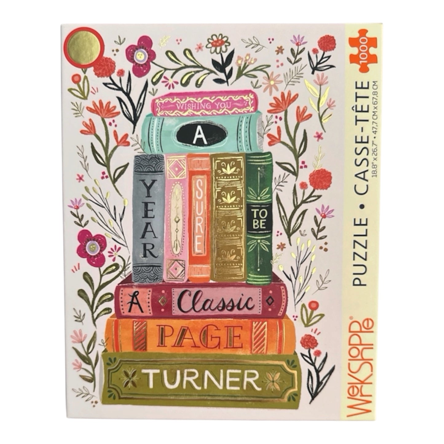 WerkShoppe Page Turner 1000 Piece Puzzle WerkShoppe