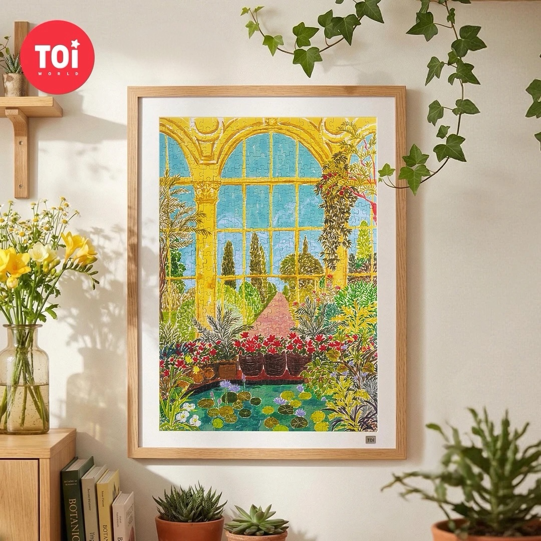 TOi World Golden Castle 500-Piece Jigsaw Puzzle TOI
