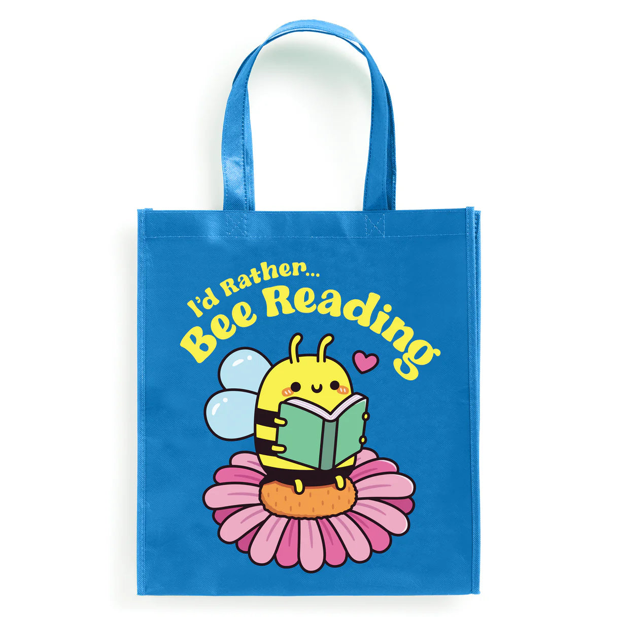 I'd Rather Bee Reading Reusable Shopping Bag Mudpuppy