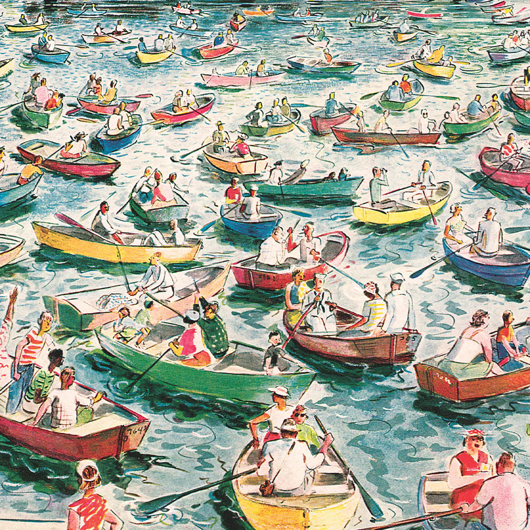 Gridlock Lake 1500 Piece Jigsaw Puzzle