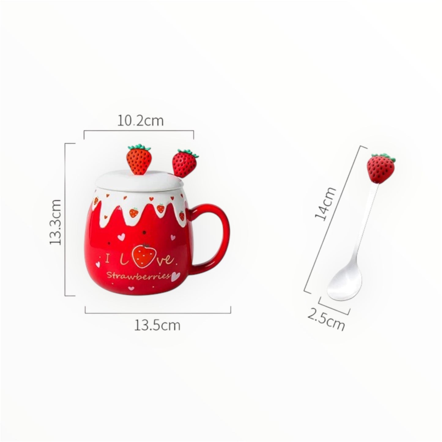 Fruit Ceramic Mug V Boutique Studio