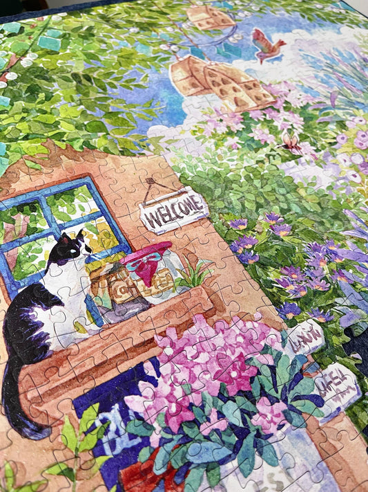 Botop Fusion Cat Summer 1000 Piece Jigsaw Puzzle