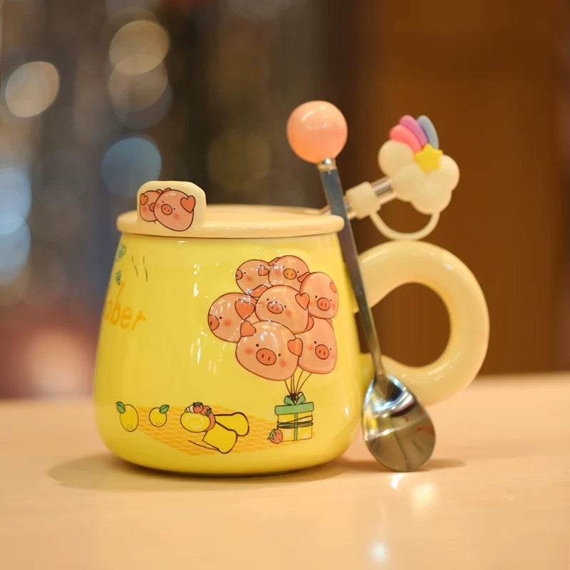 Lovely Cartoon Ceramic Mug
