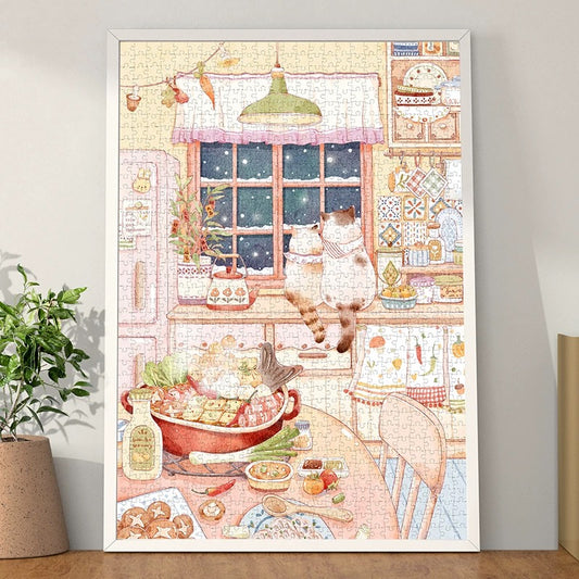 Gill & Lill Warm Company 1000 Piece Jigsaw Puzzle