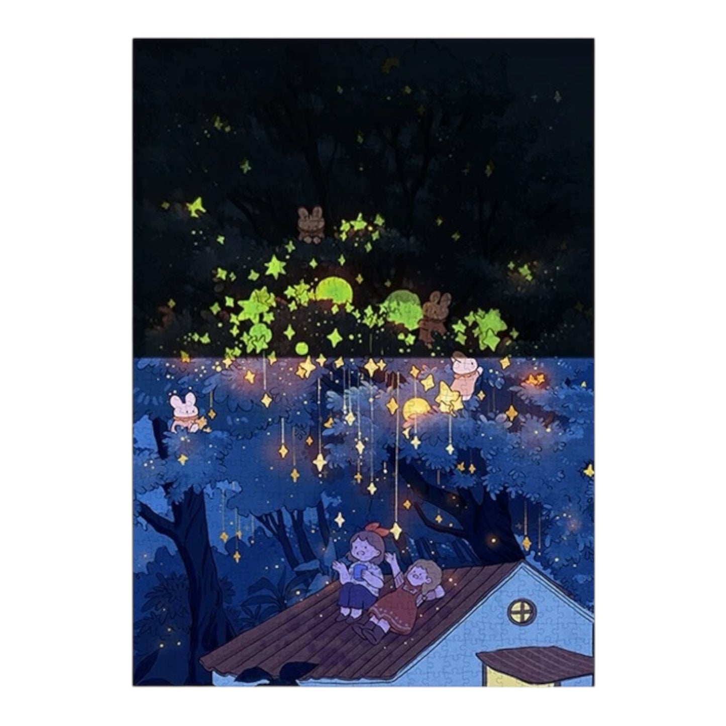 Gill & Lill Star Tree 1000 Piece Jigsaw Puzzle