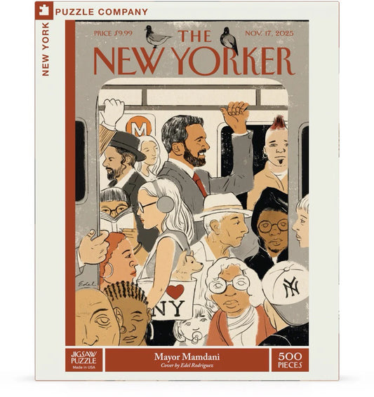 【Pre-Order】Mayor Mamdani 500 Piece Jigsaw Puzzle