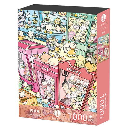 Gill & Lill Prize Claw 1000 Piece Jigsaw Puzzle Gill & Lill