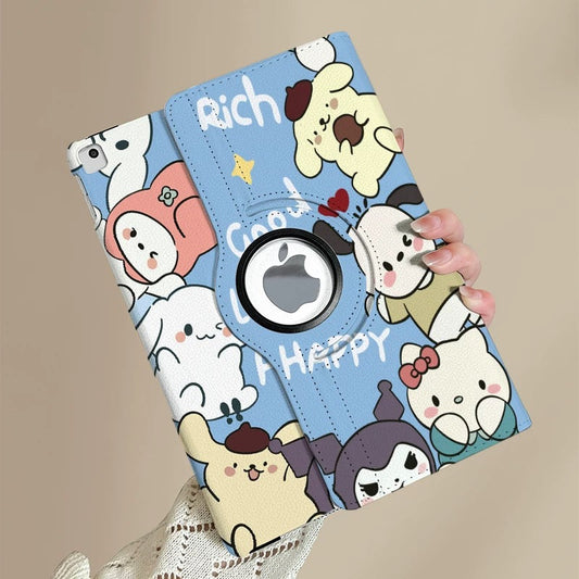 Kawaii Cartoon iPad Case V Boutique Studio