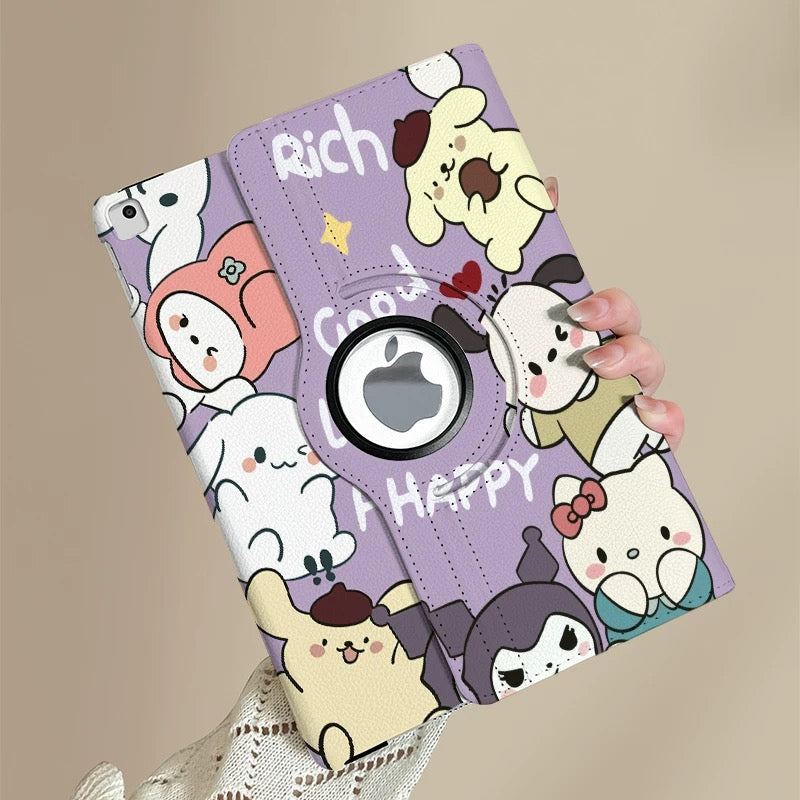 Kawaii Cartoon iPad Case