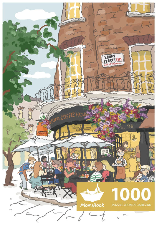 Momibook Corner Afternoon 1000 Piece Jigsaw Puzzle