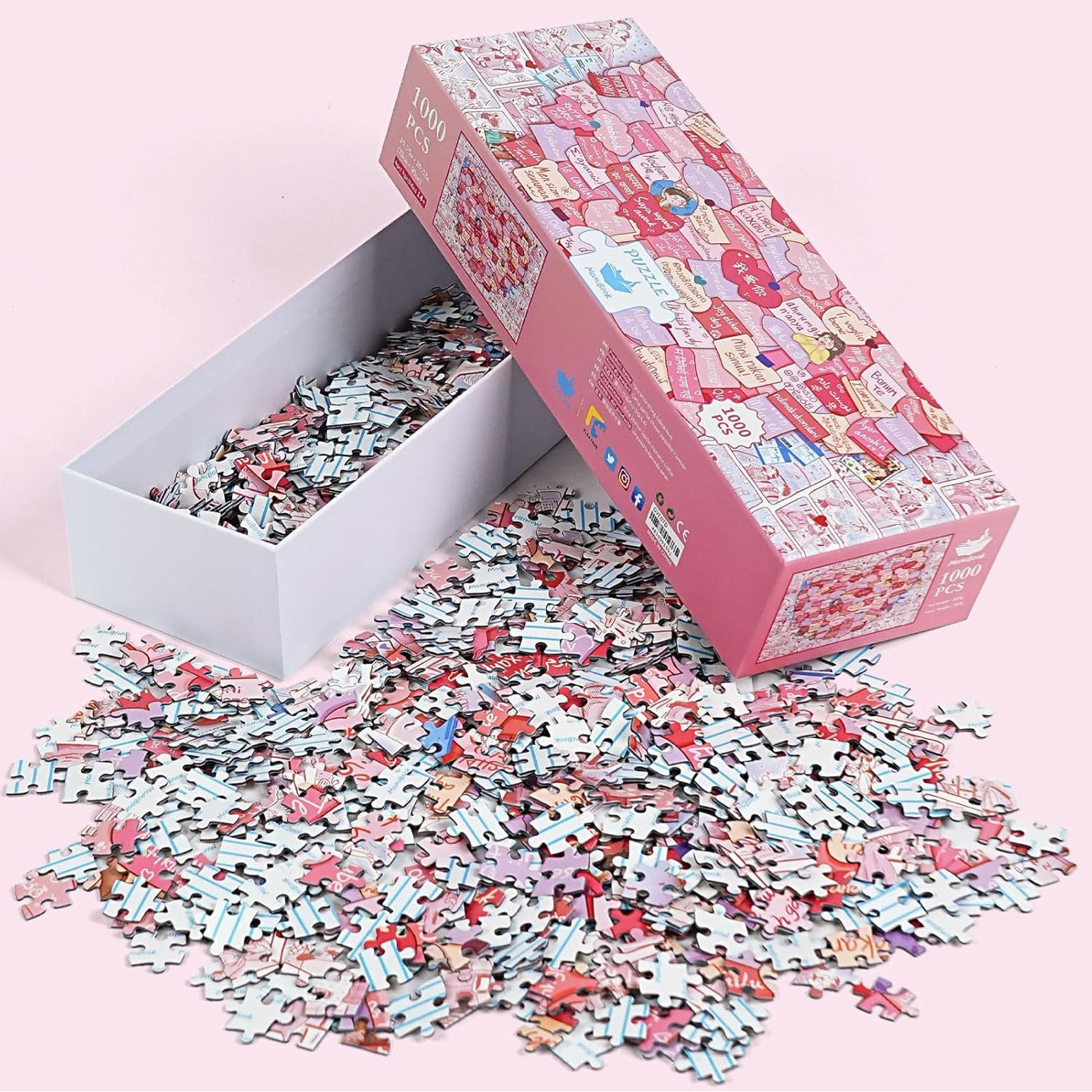 Momibook Little Things I Love About You 1000 Piece Jigsaw Puzzle
