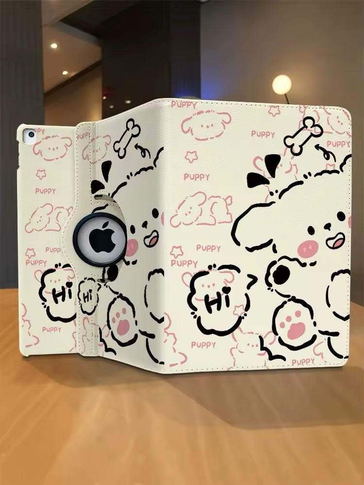 Cute Puppy iPad Case V Boutique Studio
