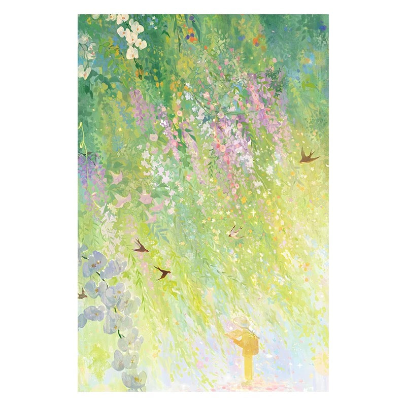 Momibook Spring Secret Garden 1000 Piece Jigsaw Puzzle