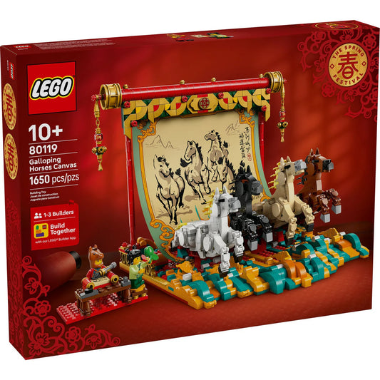 LEGO Spring Festival Galloping Horses Canvas 80119