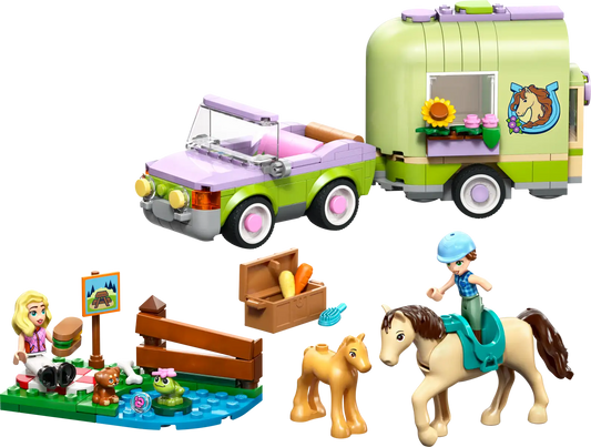 LEGO Friends Horse & Baby Foal Trailer 42695