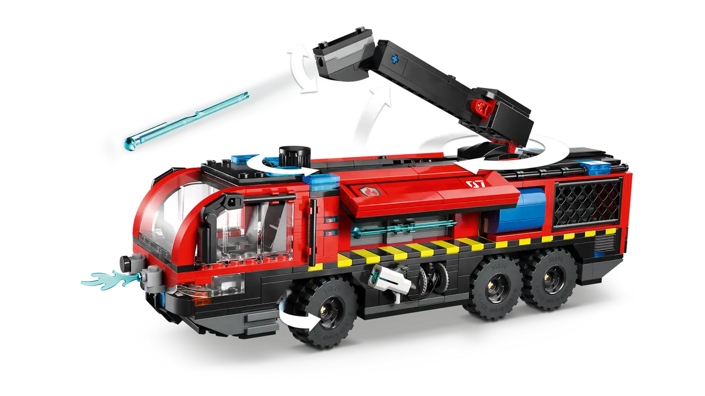 LEGO City Airport Fire Truck 60499