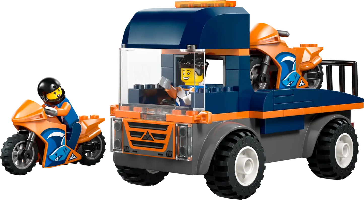 LEGO City Motorcycle Transporter 60491