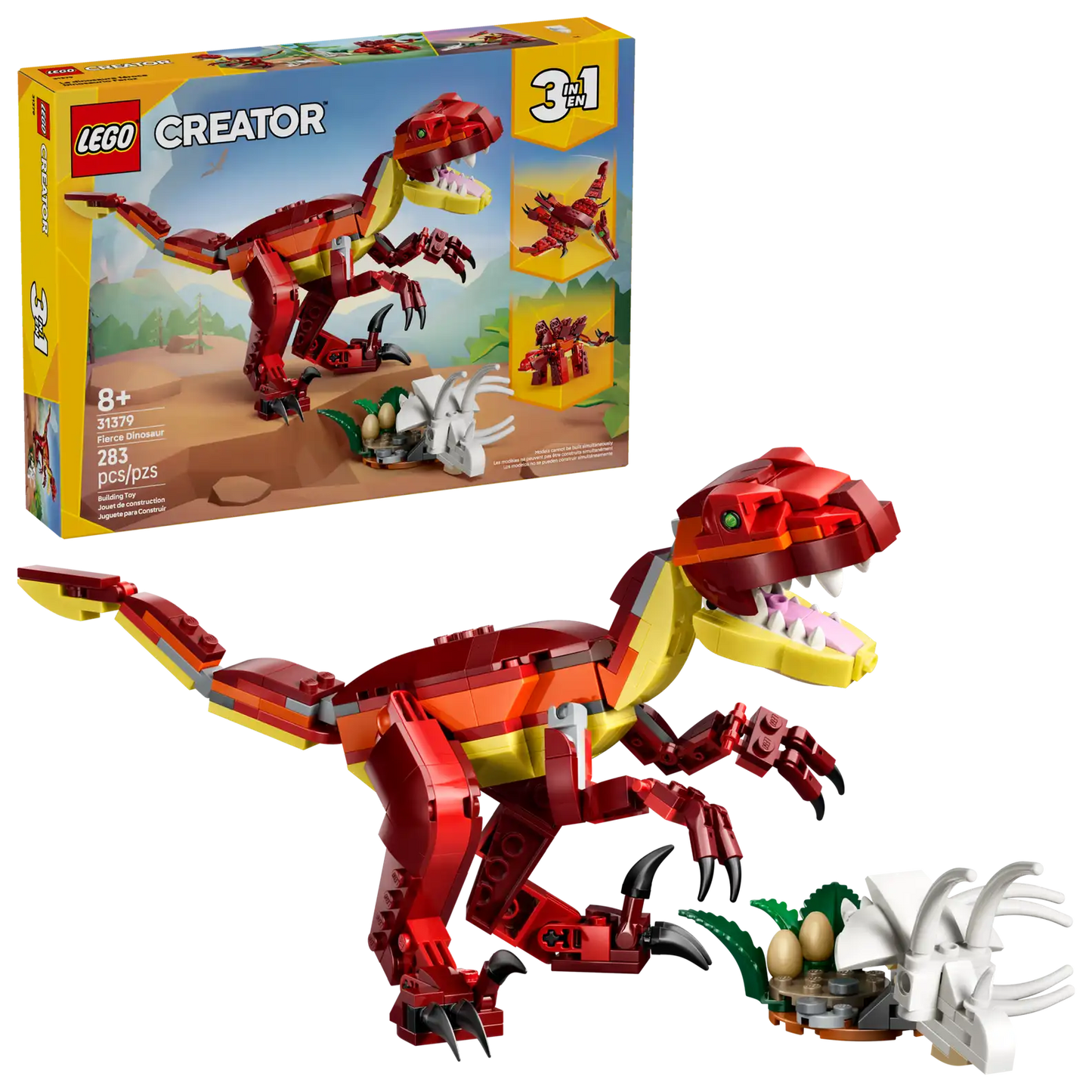 LEGO Creator 3-in-1 Fierce Dinosaur 31379