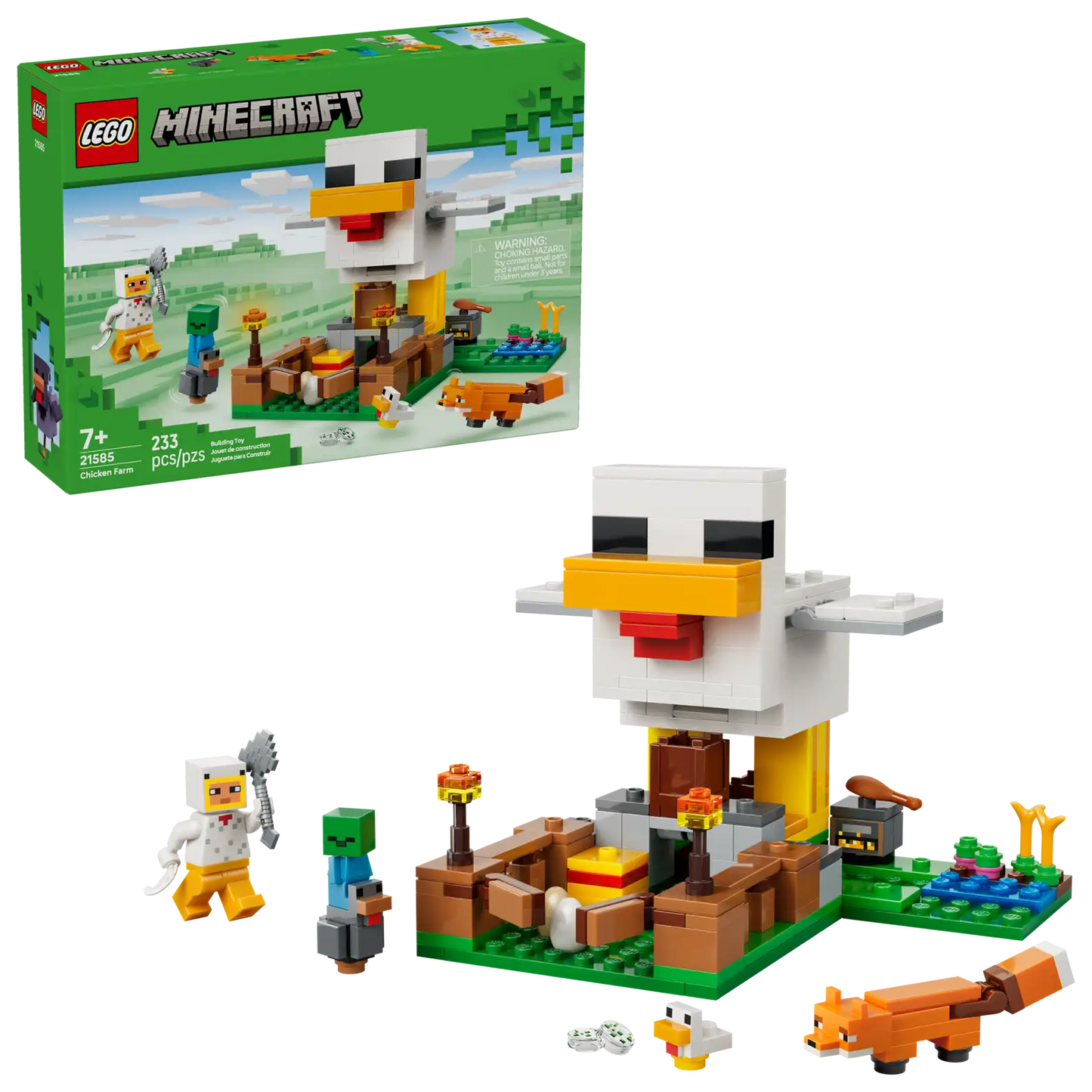 LEGO Minecraft® Chicken Farm 21585