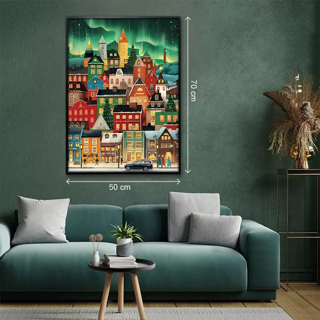 Nordic Town 1000 Piece Puzzle