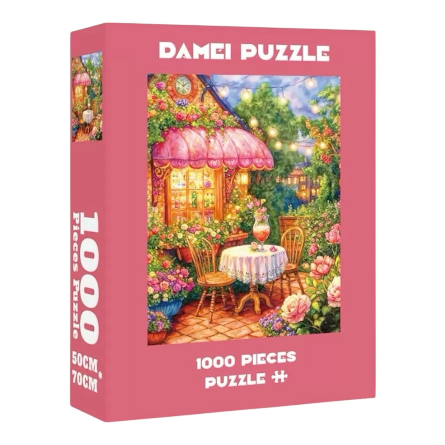 Romantic Cottage 1000 Piece Puzzle